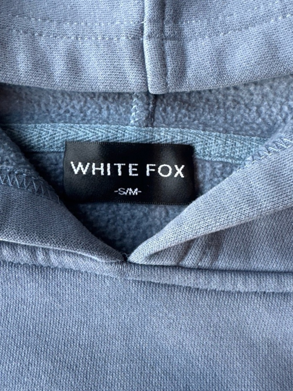 White Fox Boutique Women's Pullover Hoodie - Light Blue